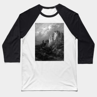 Camelot - Idylls of the King - Gustave Dore Baseball T-Shirt